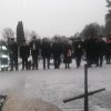 Odsłonięci pamiątkowej płyty memoriałowej zmarłych strażaków